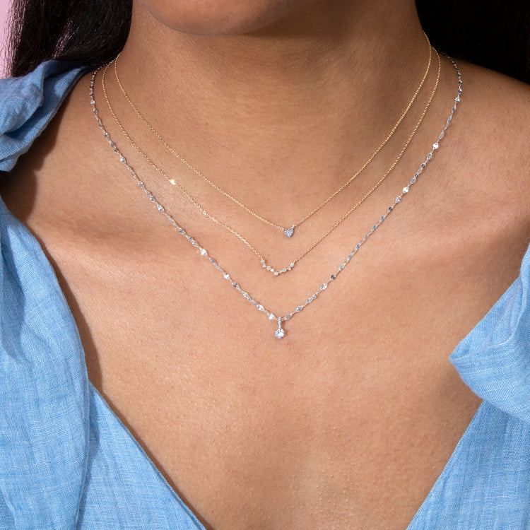 Fairy Lights Diamond Necklace