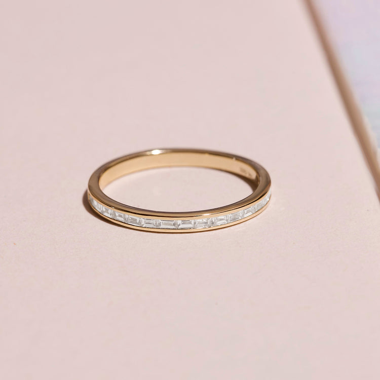 Eternal Baguette Diamond Band