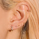 Extra Long Gold Threader Earring