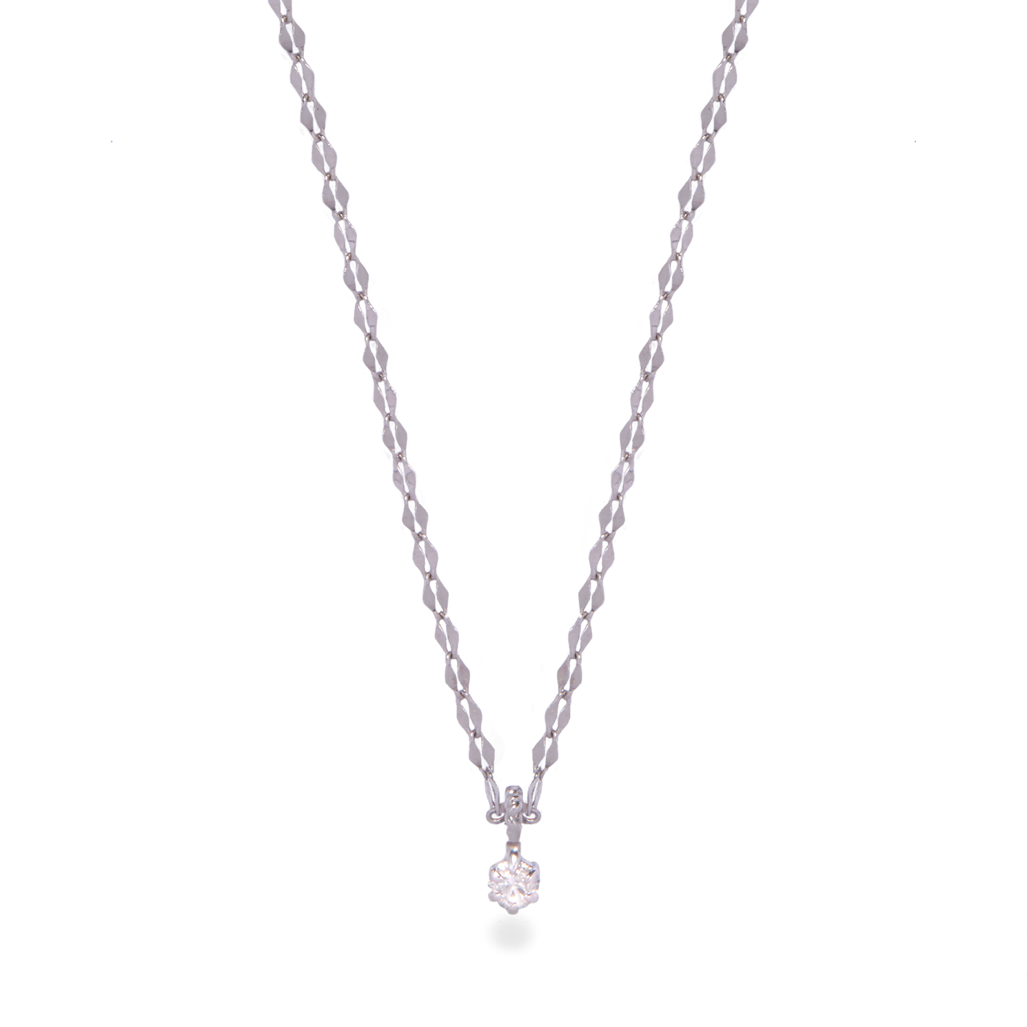 Fairy Lights Diamond Necklace – STONE AND STRAND