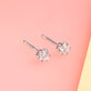 Stone and Strand Sterling Silver Fairy Lights Diamond Studs Editorial Image