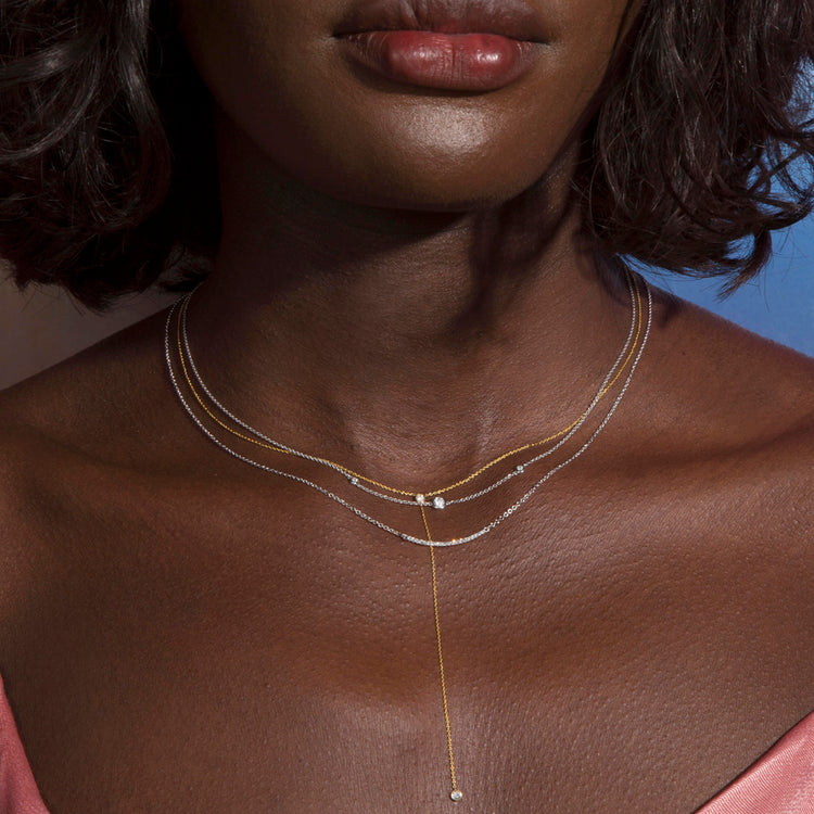 Fairy Lights Trio Necklace