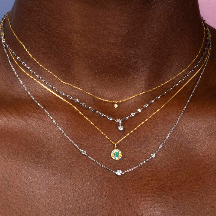 Fairy Lights Trio Necklace