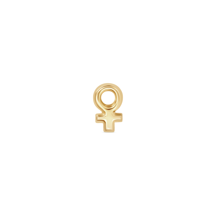 Female Symbol Piercing Earring