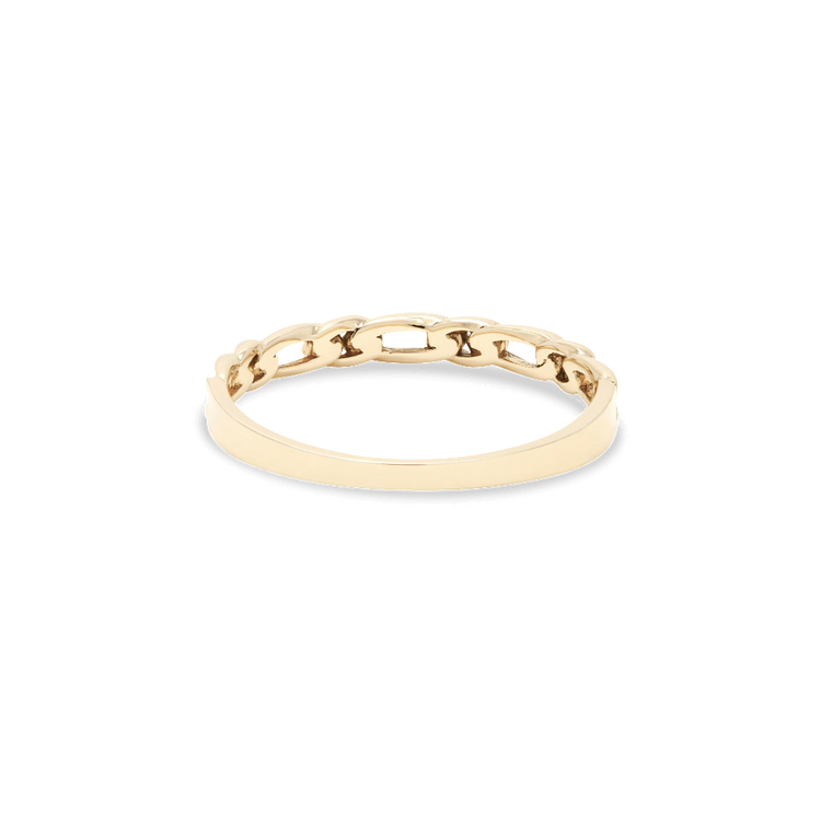 Figaro Chain Link Ring – STONE AND STRAND