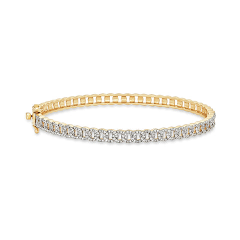 18k Solid White Gold Genuine Pave SI Clarity G Color Diamond Tennis Bracelet  Handmade Minimalist Wedding Anniversary Gift Jewelry - Etsy