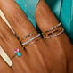 Fine Pave White Diamond Band