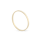 Stone and Strand 14K Yellow Gold Fine Flat Band Side Image