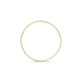 Stone and Strand 14K Yellow Gold Fine Flat Band Top Image