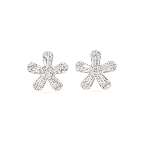 Flower Power Diamond Studs