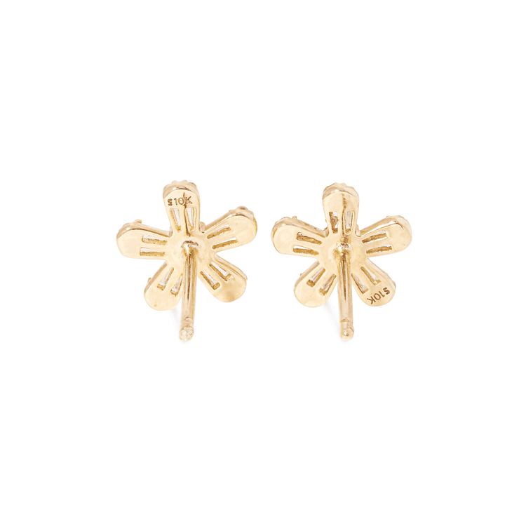 Flower Power Diamond Studs