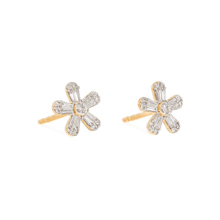 Flower Power Diamond Studs