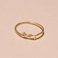 Forget Me Knot Diamond Ring