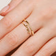 Forget Me Knot Diamond Ring