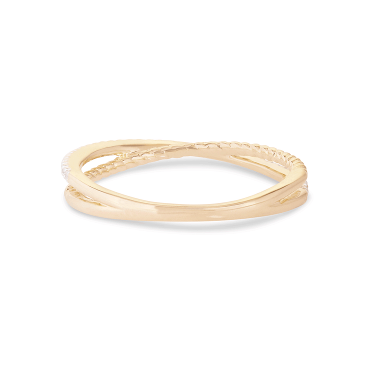 Gemini Crossover Pave Band