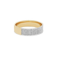 Stone and Strand 10K Yellow Gold Glamorous Diamond Cigar Band Side Image