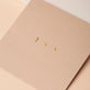 Gold Diamond Shape Stud