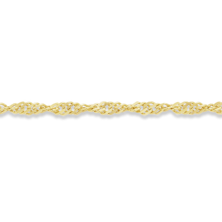 Stone and Strand 10K Yellow Gold Gold Glimmer Chain Chain Detail Image