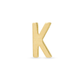 Stone and Strand 10K Yellow Gold Gold Initial Bracelet K Image