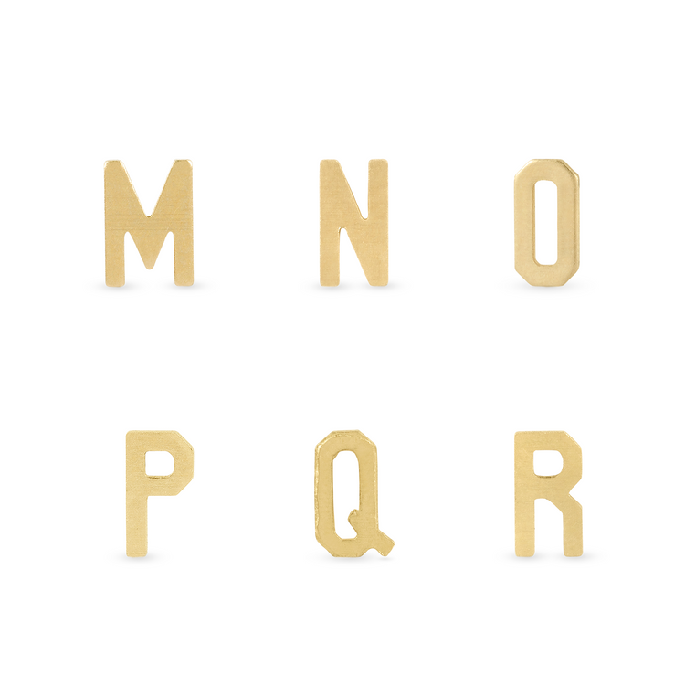 Gold Initial Necklace