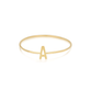 Gold Initial Ring