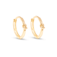 Gold Knot Huggies