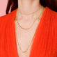 Gold Plated Ultra Bold Cable Chain Necklace