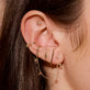 Gold Suspender Earring