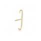 Gold Suspender Earring