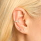 Gold Suspender Earring