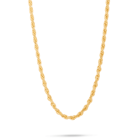 Gold Vermeil Rope Chain Necklace – STONE AND STRAND