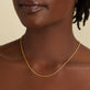 Gold Vermeil Rope Chain Necklace