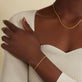 Gold Vermeil Rope Chain Necklace