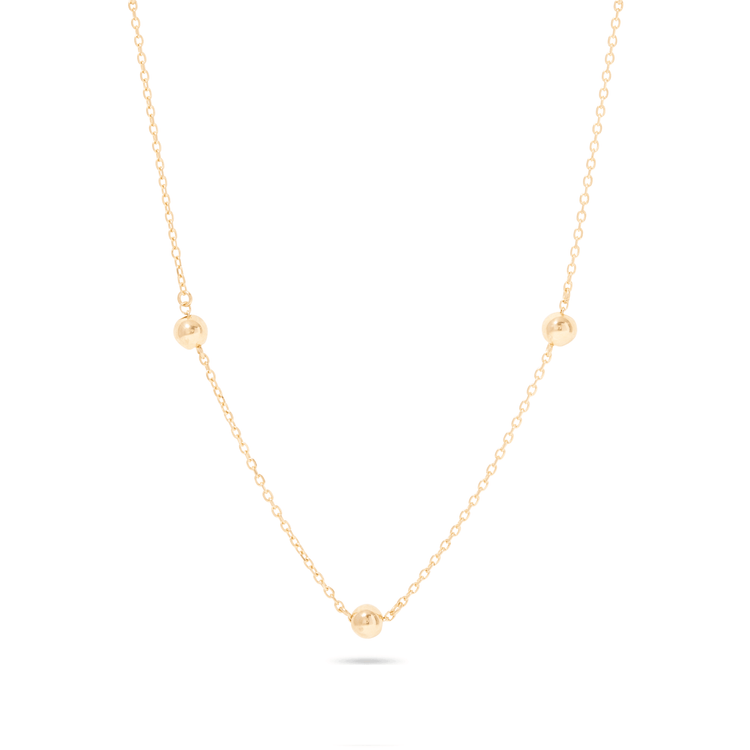 Golden Beads Necklace