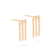 Golden Fringe Studs