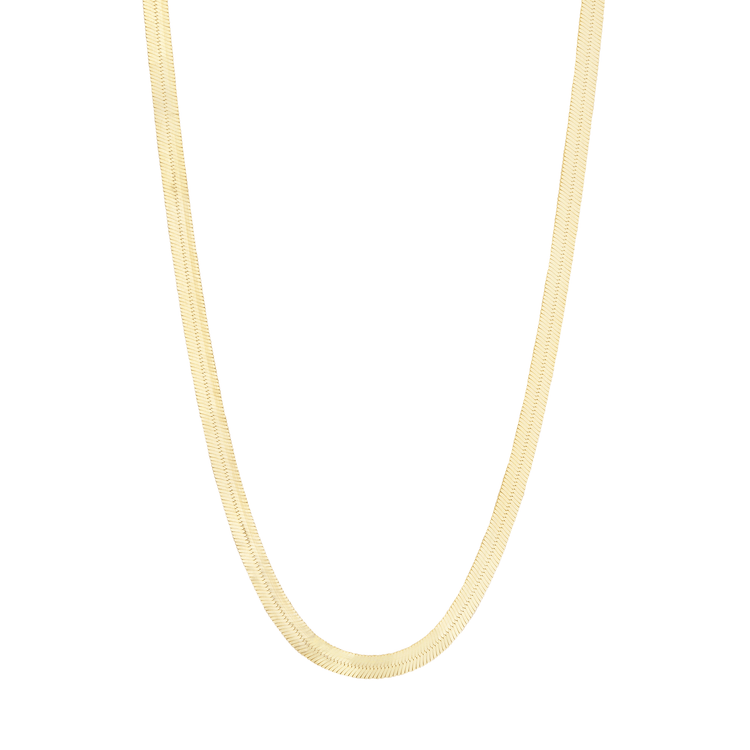 Gold herringbone chain