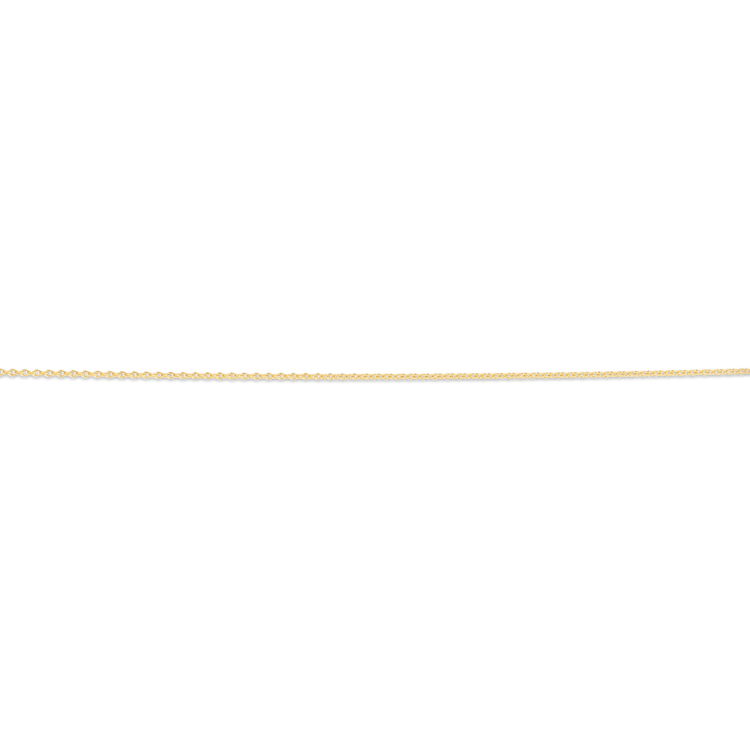 Stone and Strand 14K Yellow Gold Ultra Fine Gold Chain Choker Close Up Image