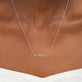 Image of 10K Yellow Gold Good Girl Name Necklace on Models Neck