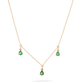 Green Goddess Trio Necklace