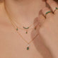 Green Goddess Trio Necklace