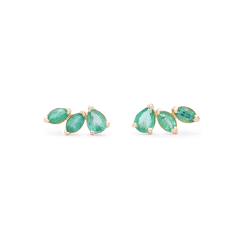 Medium Green With Envy Studs