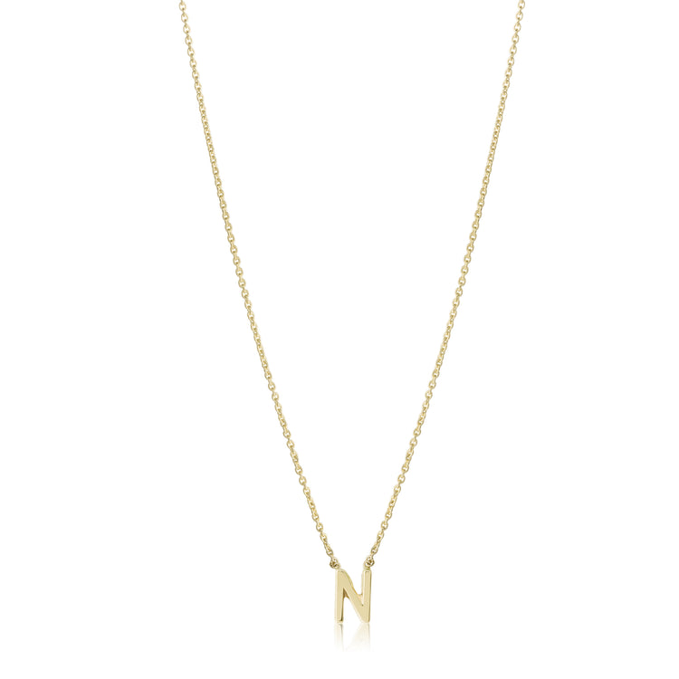 Gold Initial Necklace