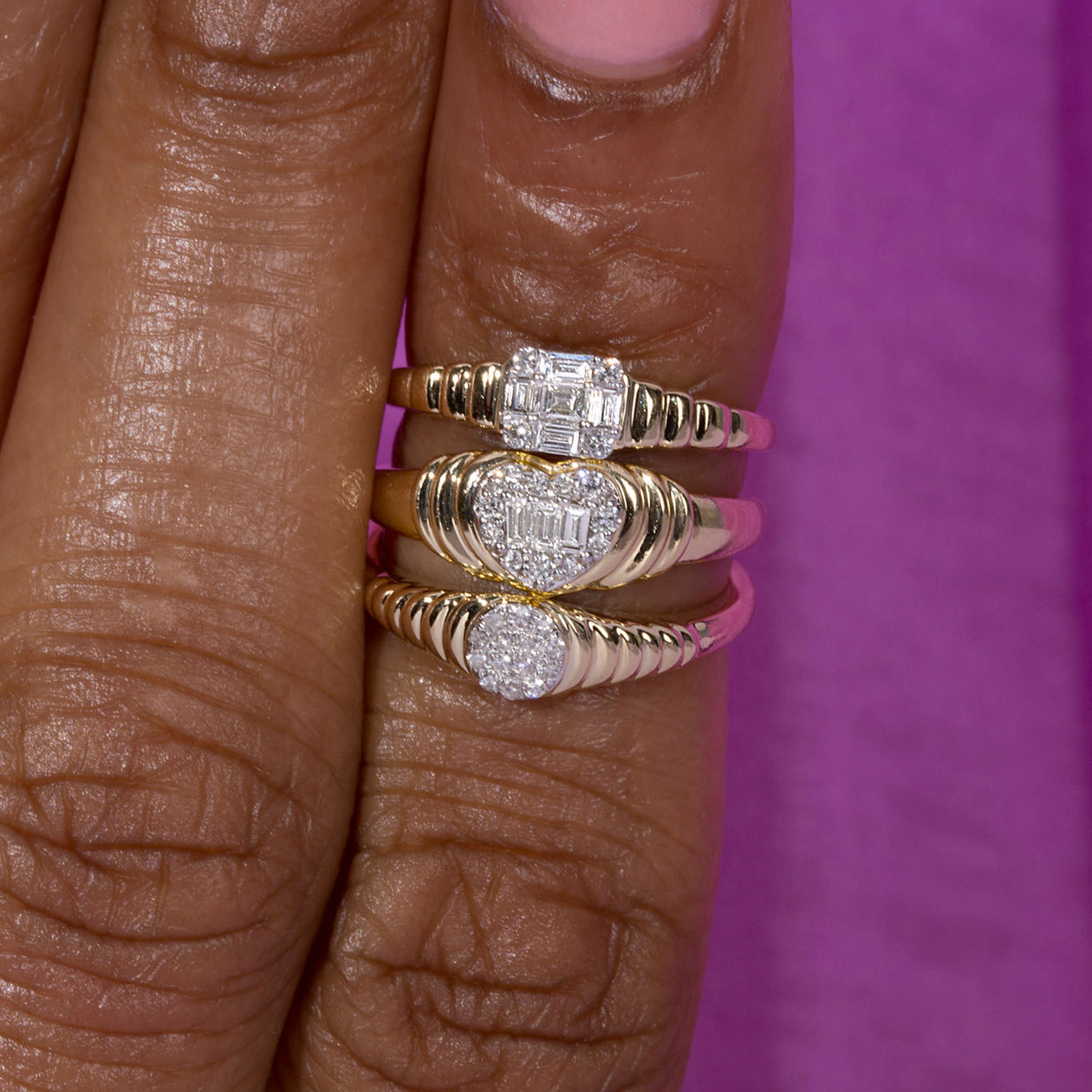 Heart of the Matter Pinky STONE AND STRAND