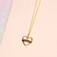Heart On Your Sleeve Banner Necklace