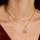 Heart On Your Sleeve Banner Necklace