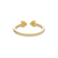 Stone and Strand 10K Yellow Gold Heart to Heart Pave Ring Rear Image