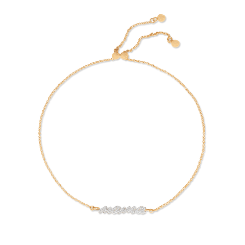 Hey Mama Pave Slider Bracelet – STONE AND STRAND