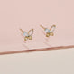 Honeydew Butterfly Studs