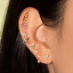 Honeydew Butterfly Studs