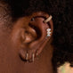 Hooked On You Topaz Earrings